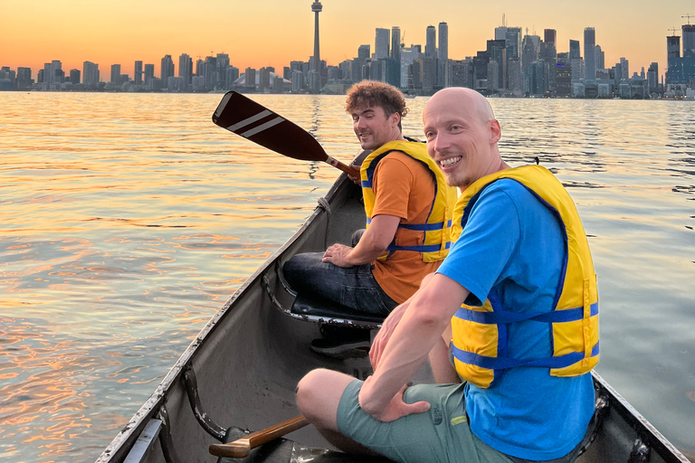 Toronto Islands: Sunset Canoe Tour