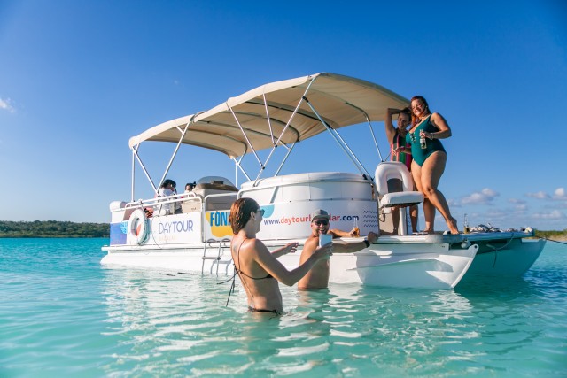 Visit Bacalar Private Boat Tour with Drinks and Snacks in :Bacalar