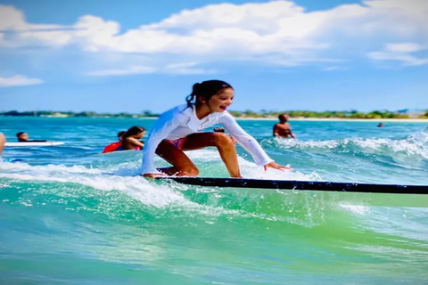 Carolina : leçon de surf pour débutants et location de planche de surf prolongée