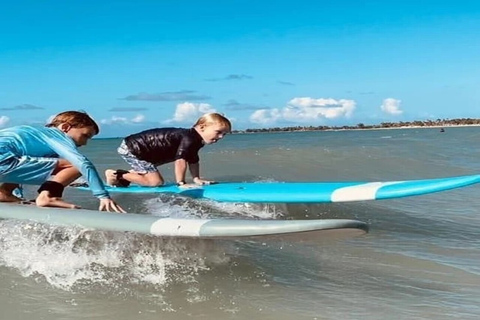 Carolina: Lección de surf para principiantes y alquiler de tablas de surf extendidas