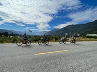 Leavenworth, uitzicht op de bergen geleide e-bike tour - Housity