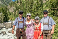 Leavenworth, uitzicht op de bergen geleide e-bike tour - Housity