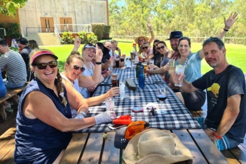 Perth: tour en kayak por el río Swan con cena y degustación de vinos