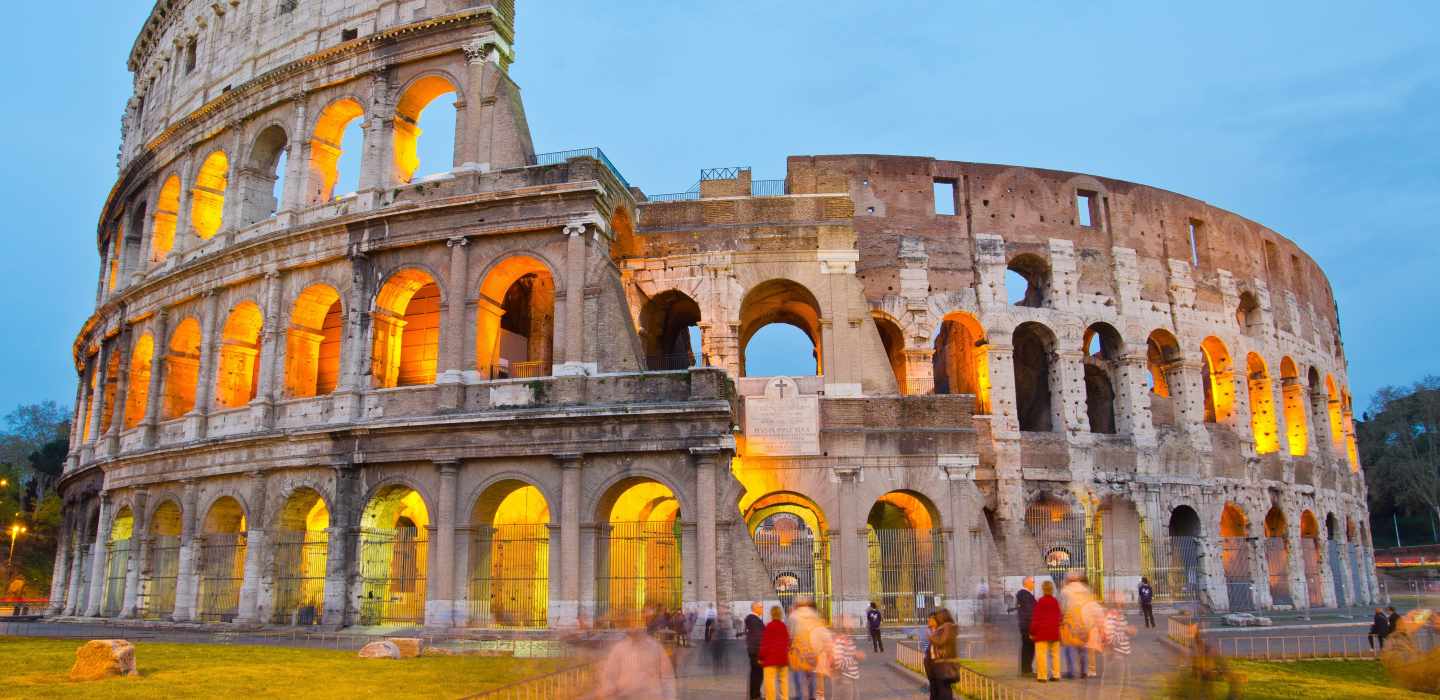 Rom: Kolosseum mit Abendtour auf der Arena-Ebene
