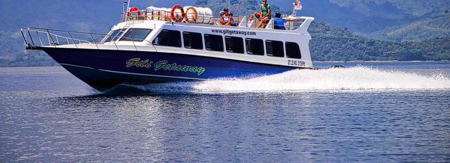 Bali vers/depuis Gili Air : Bateau rapide avec transfert optionnel à Bali