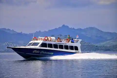 Bali vers/depuis Gili Air : Bateau rapide avec transfert optionnel à Bali