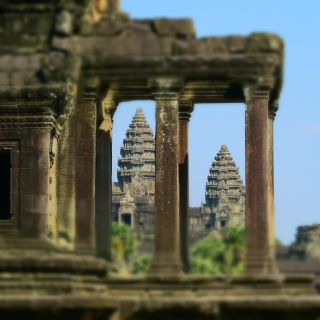 From Siem Reap: Angkor Wat and Ta Prohm Temple Trekking Trip
