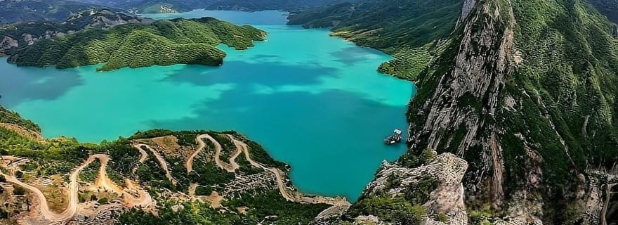 Depuis Tirana : randonnée au lac Bovilla et au point de vue sur la montagne Gamti
