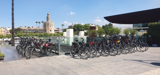 Seville: Guided City Sightseeing E-bike Tour