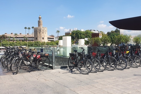 Sevilla: begeleide stadsbezichtiging e-bike tour
