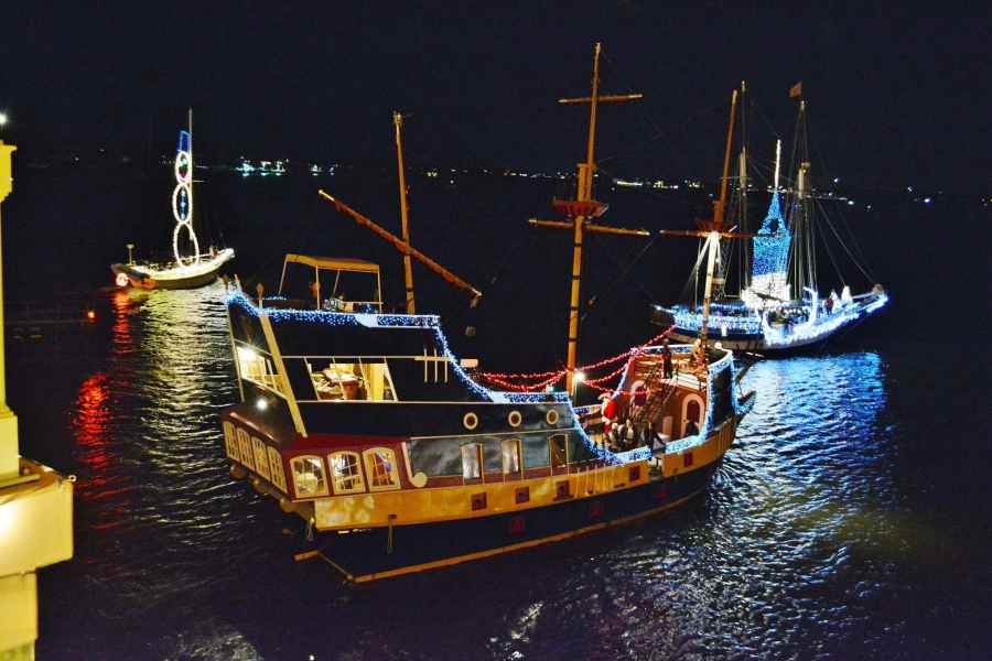 St. Augustine: Nights of Lights Piratenschiff Tour. Foto: GetYourGuide