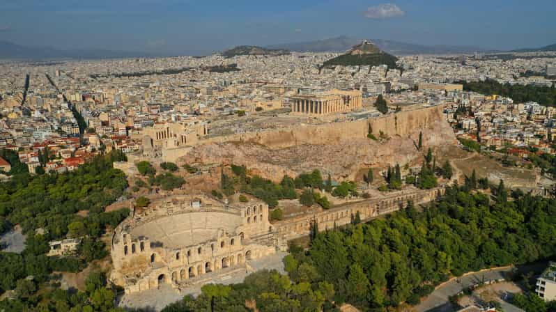 acropolis self guided tour free