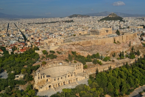 Południowe zbocze Akropolu: modele 3D i audioprzewodnik z przewodnikiemAteny: samodzielna wycieczka 3D po południowym zboczu Akropolu