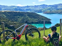 Akaroa, Tour de bicicleta de montaña eléctrica guiada - Housity