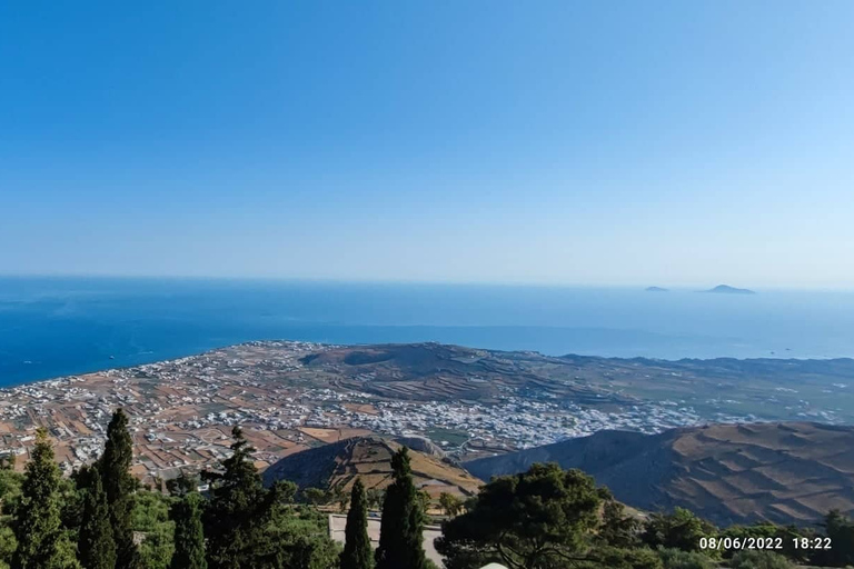 Santorin : visite privée au coucher du soleil avec pique-nique et transfertSantorin : visite privée de l'île au coucher du soleil avec pique-nique et transfert