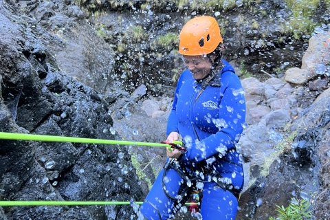 From Funchal: Guided Canyoning Adventure (Level 2) Funchal, Madeira Island: Canyoning Adventure ( Nível 2 )