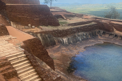 Tour privato di Sigiriya e Dambulla di un giorno interoTour partendo dalla zona di Negombo