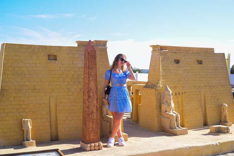 Hurghada: Mini Egypt Park Eintrittskarte, Tour und Transfers