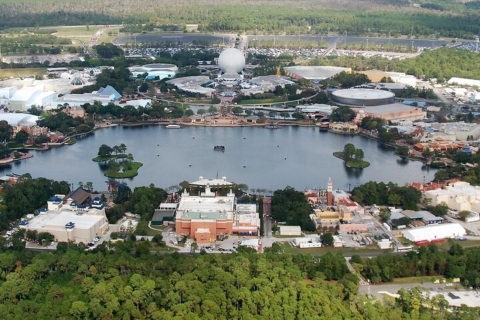 Orlando: opowiedziany lot helikopterem nad parkami rozrywki8-10 minut (lot standardowy)