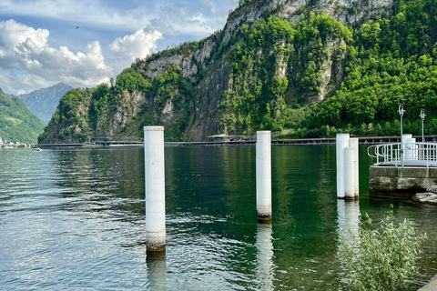 Luzern: privé-tour met e-bike langs 4 meren en boottocht op het VierwoudstedenmeerLuzern: privé-tour met e-bike langs 4 meren en cruise op het Vierwoudstedenmeer