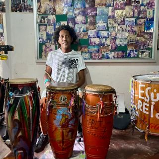 Salvador: lezione di percussioni di 3 ore