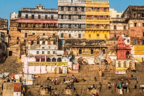 Benarés: Excursión privada de un día por lo más destacado de la ciudad y crucero por el Ganges