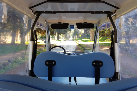 Rome: Appian Way Golf Cart Charter with Driver