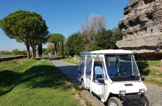 Rom: Appian Way Golf Cart Charter mit Fahrer