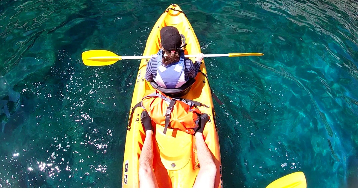Kayak and Snorkeling Tour in Gran Canaria (Mogan Caves) GetYourGuide