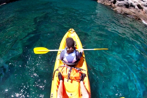 Lomo Quiebre : Excursion en kayak et plongée en apnée dans les grottes de Mogan