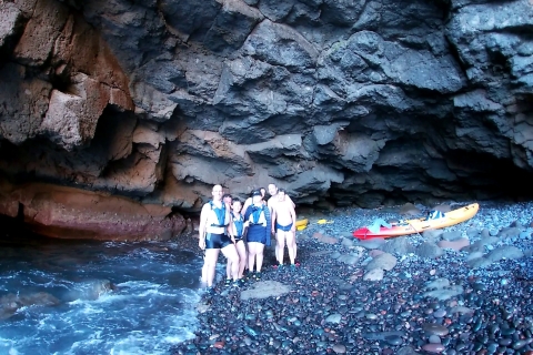 Lomo Quiebre: Mogan kajakken en snorkelen in grotten