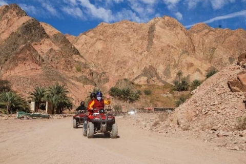 Sharm El Sheikh: Excursión matutina en quad con Echo MountainRecorrido compartido en quad doble