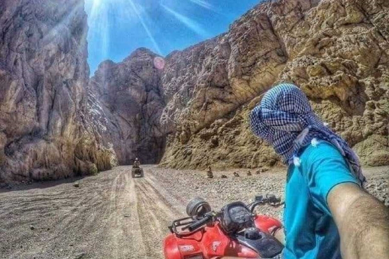 Sharm El Sheikh: Poranna wycieczka quadem ATV z górą EchoWspólna wycieczka przez Double Quad