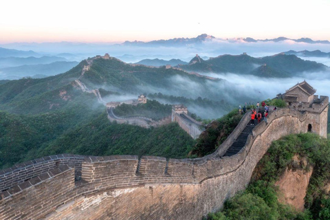 Jinshanling Great Wall Sunset & Gubei Water Town Night Tour Independent Experience with English-Speaking Host