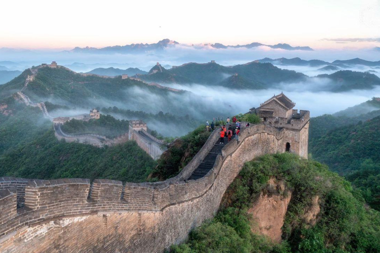 Jinshanling Great Wall Sunset & Gubei Water Town Night Tour Independent Experience with English-Speaking Host
