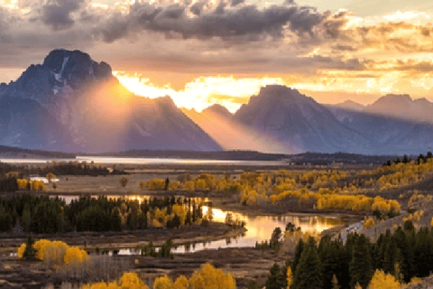 Ab Jackson: Grand Teton & Yellowstone 2-Tage- / 1-Nacht-Tour