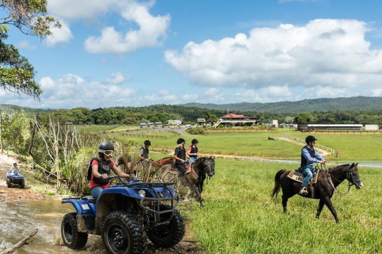 Van Cairns: Kuranda-dagtocht met kinderboerderij en ATV-ritVan Cairns: ATV-tour met kinderboerderij en Kuranda Village