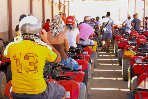 Sharm El Sheikh: Quad, safari, wielbłąd z kolacją i pokazem1H Tylko quad