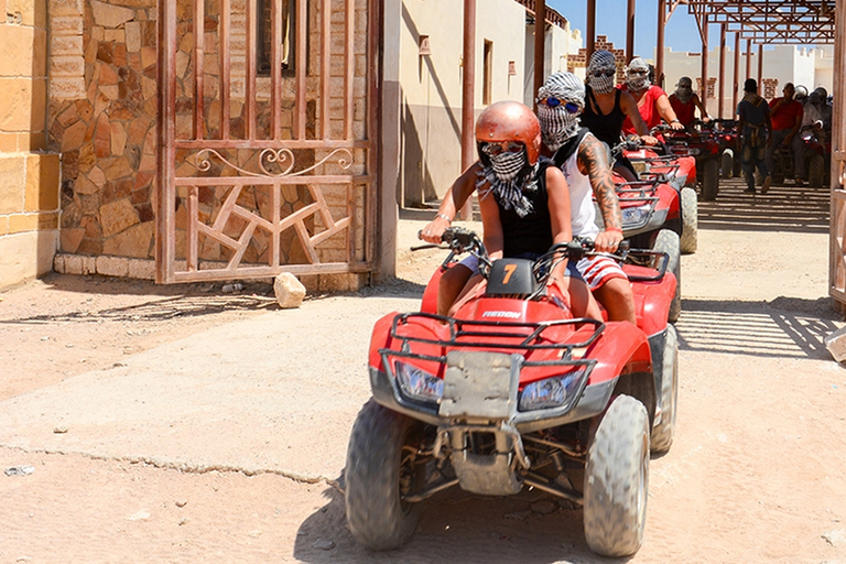 Sharm El Sheikh: Quad, Safari, Kameel met Diner & Show1H Alleen quad