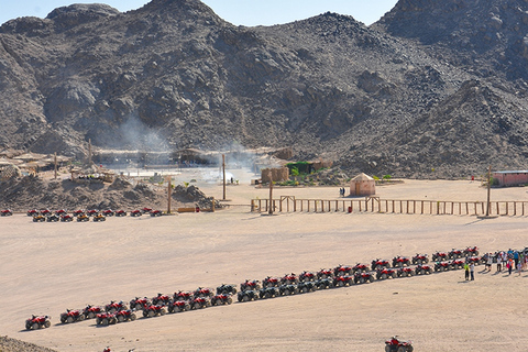 Sharm El Sheikh: Quad, Safari, Kameel met Diner & Show1H Alleen quad