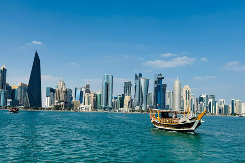 Doha City Sightseen and Dhow Boat Ride Tour Doha City Sightseen and Dhow Boat Ride Tour (Sharing Option)