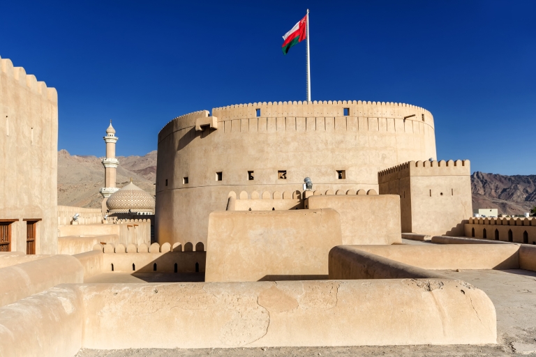 Vanuit Muscat: Nizwa en Jebel Akhdar dagvullende tour met lunch