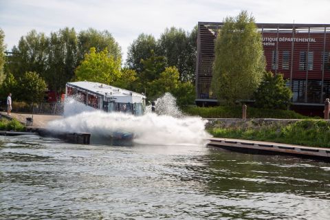 Paris : visite de la ville et de la Seine en bus amphibie