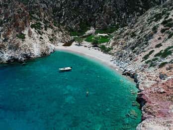 From Sifnos: Kimolos and Poliegos Tour with Swimming
