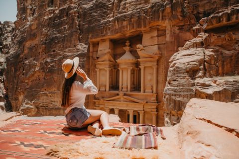 Da Eilat: tour di Petra con trasferimento e pranzo