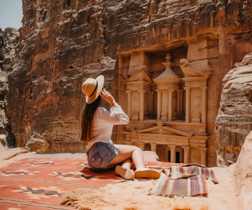 Da Eilat: Tour di Petra con trasferimento e pranzo