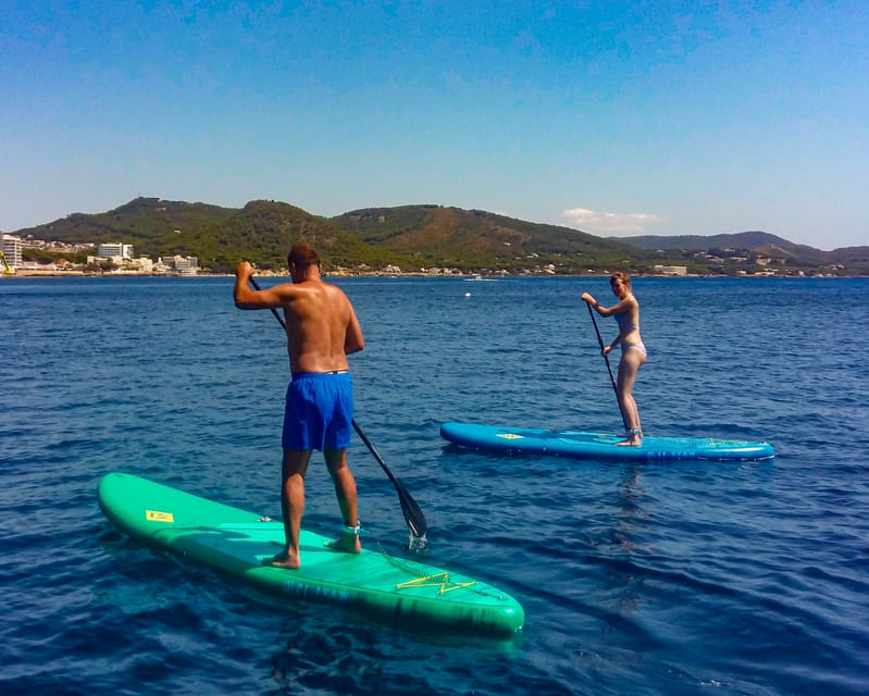 Cala Ratjada ビギナー スタンド アップ パドルボード レッスン GetYourGuide