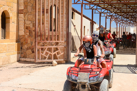 Hurghada: ATV-Safari, Kamelritt und Beduinendorf-TourAbholung in Hurghada: 2 Stunden Quad Bike und Kamelritt