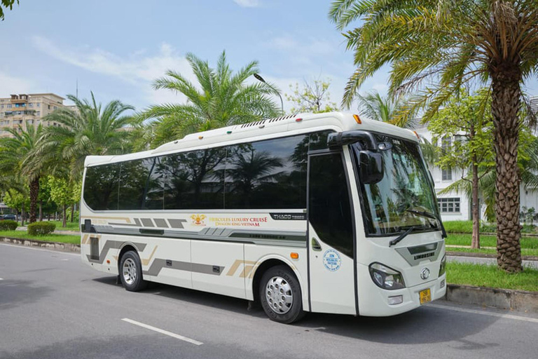 Ninh Binh: Halong Bay Day Cruise With Meal & Drop in Hanoi By Shuttle Bus