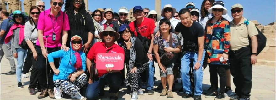 Depuis le port de Safaga : excursion guidée de 2 jours à Louxor avec billets
